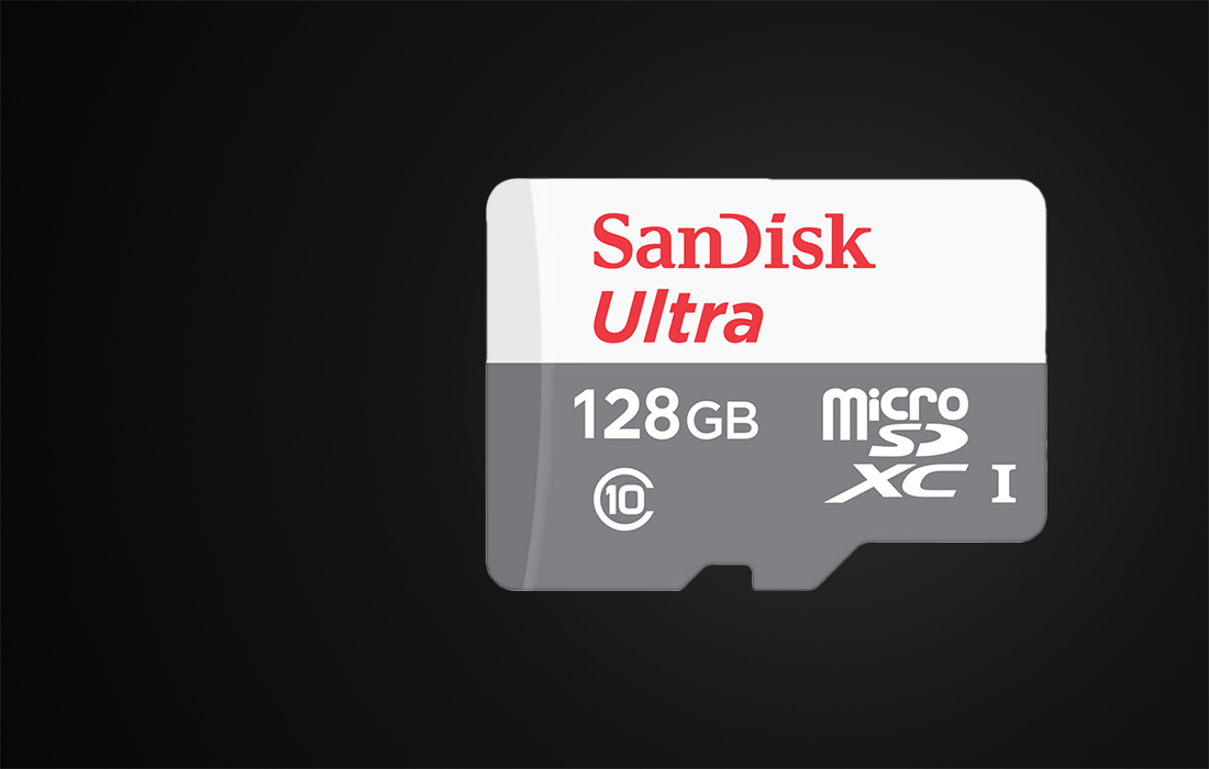 SanDisk Ultra microSDXC-minnekort SDSQUNR-128G-GN6MN - 128GB