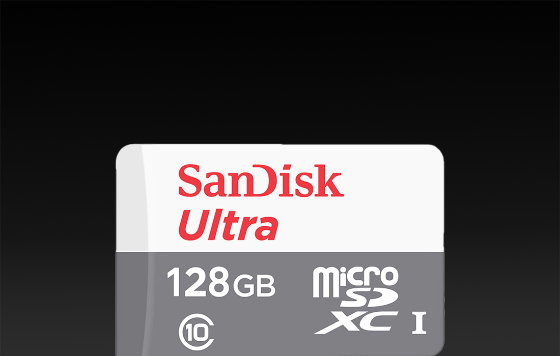 SanDisk Ultra microSDXC-minnekort SDSQUNR-128G-GN6MN - 128GB