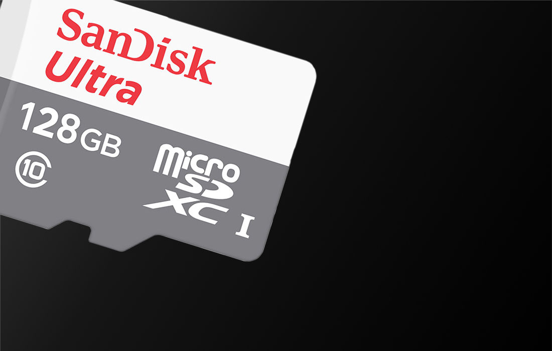 SanDisk Ultra microSDXC-minnekort SDSQUNR-128G-GN6MN - 128GB