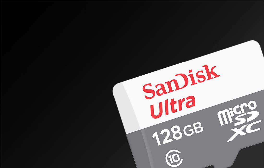 SanDisk Ultra microSDXC-minnekort SDSQUNR-128G-GN6MN - 128GB