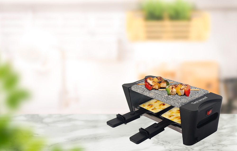 Techwood-grill TRD-346 Elektrisk Raclette duo